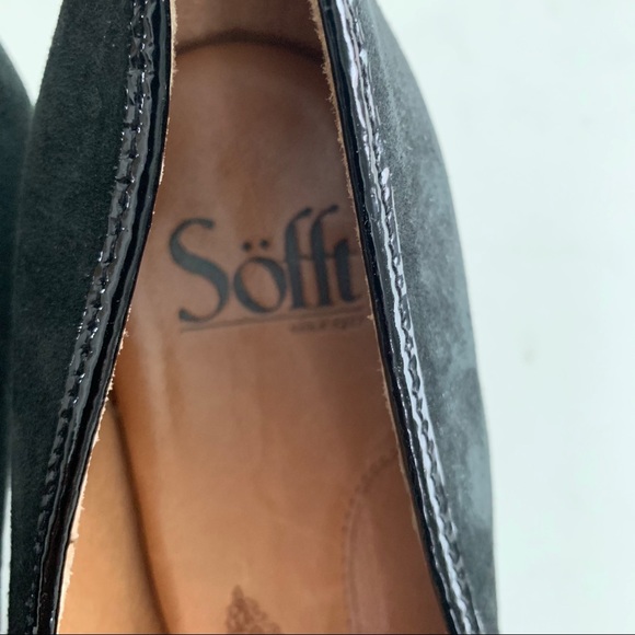 ❤️SOLD❤️ SOFFT Fiorella suede black pumps - Picture 4 of 8